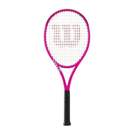 Wilson Burn V6 100S Metallic Rosa - Racchetta Tennis Bambino