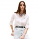 Tommy Hilfiger Camicia Lino Bianco Donna