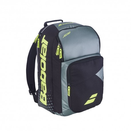 Babolat Zaino Tennis Pure Aero Nero Fluo Giallo