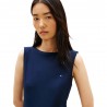 Tommy Hilfiger Canotta Rib Blu Donna