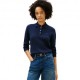 Tommy Hilfiger Polo Treccia Blu Donna