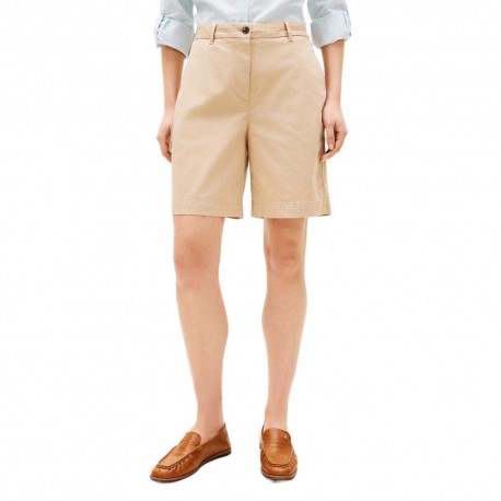 Tommy Hilfiger Bermuda Chino Beige Donna