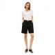 Tommy Hilfiger Bermuda Chino Nero Donna