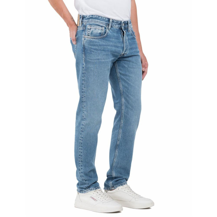 Replay Jeans Groover Blu Chiaro Uomo