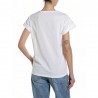 Replay T-Shirt Logo Bianco Donna