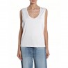 Replay Canotta Bianco Donna