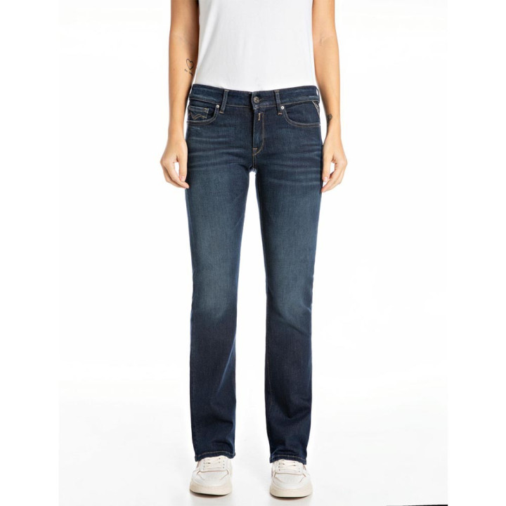 Replay Jeans Blu Medio Donna