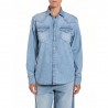 Replay Camicia Denim Blu Donna