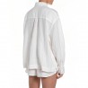 Replay Camicia Lino Bianco Donna