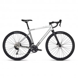 Focus Gravel Atlas 6.7 Grx 400 Argento Grigio - Gravel Bike