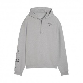 Puma Felpa Palestra Con Cappuccio Hyrox Grigio Uomo