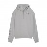 Puma Felpa Palestra Con Cappuccio Hyrox Grigio Uomo