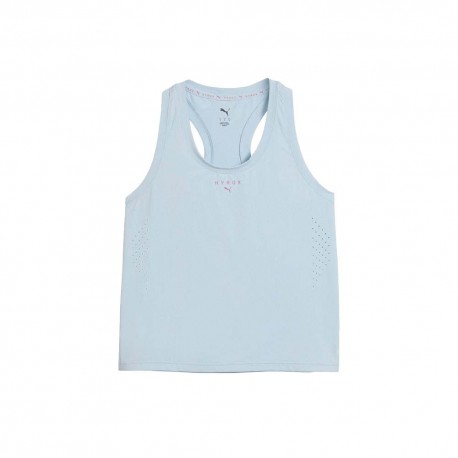 Puma Top Palestra Train Hyrox Azzurro Donna