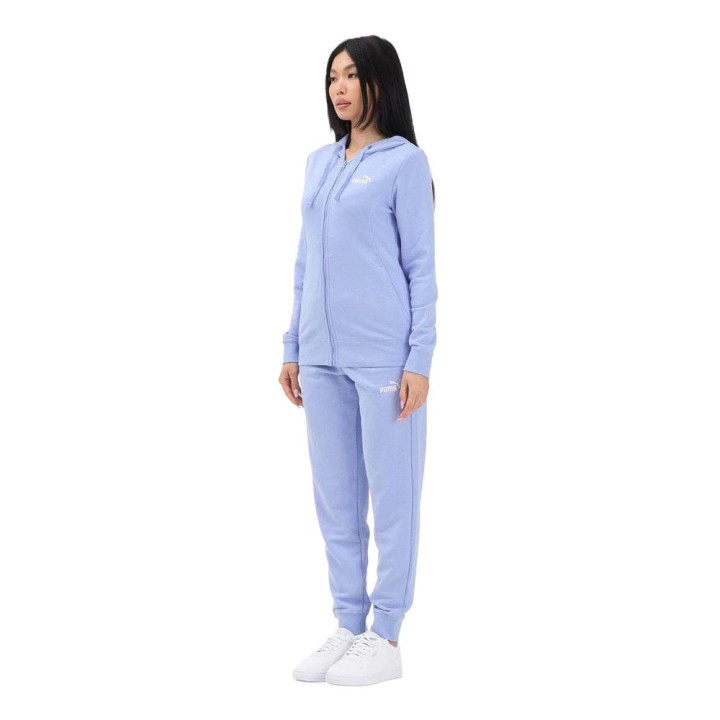 Puma Tuta Sportiva Full Zip C Capp Lavanda Donna