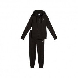 Puma Tuta Sportiva Full Zip C Capp Nero Donna