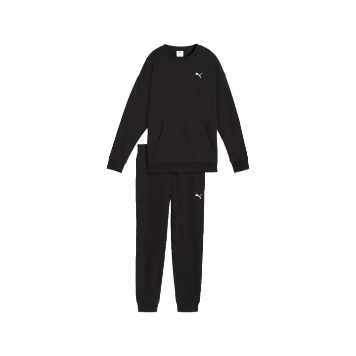 Puma Tuta Sportiva Girocollo Nero Donna