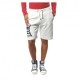 Leone Shorts Sportivi Big Logo Bianco Uomo