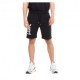 Leone Shorts Sportivi Big Logo Nero Uomo