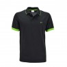 Sun 68 Polo Small Stripe Fluo Nero Uomo