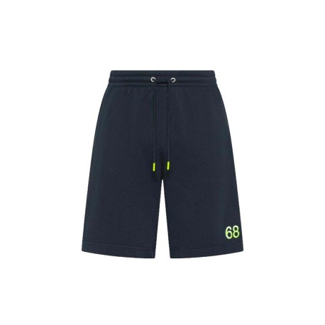 Sun 68 SHORTS Logo Fluo Blu Uomo