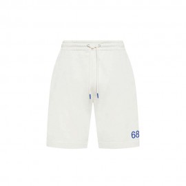 Sun 68 SHORTS Logo Fluo Bianco Uomo