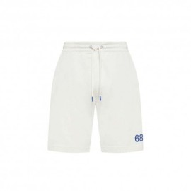 Sun 68 SHORTS Logo Fluo Bianco Uomo