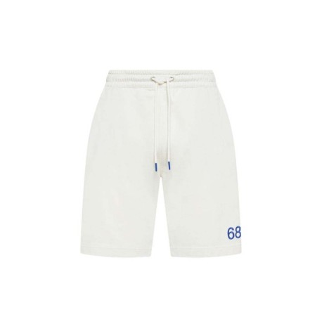 Sun 68 SHORTS Logo Fluo Bianco Uomo