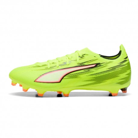 Puma Ultra 6 Match Fg Ag Giallo Nero - Scarpe Calcio Uomo