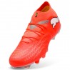 Puma Future 9 Pro Fg Ag Rosso Grigio - Scarpe Calcio Uomo