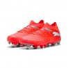 Puma Future 9 Match Fg Ag Rosso Grigio - Scarpe Calcio Uomo
