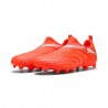 Puma Future 9 Match Ll Fg Ag Rosso Grigio - Scarpe Calcio Bambino