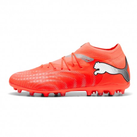 Puma Future 9 Pro Mg Rosso Bianco - Scarpe Calcio Uomo