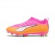 Puma Ultra 6 Match Fg Ag Fucsia Turchese - Scarpe Calcio Bambino