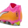 Puma Ultra 6 Match Fg Ag Fucsia Turchese - Scarpe Calcio Bambino