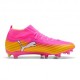 Puma Ultra 6 Match+ Fg Ag Fucsia Turchese - Scarpe Calcio Uomo