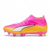 Puma Ultra 6 Match+ Fg Ag Fucsia Turchese - Scarpe Calcio Uomo
