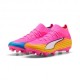 Puma Ultra 6 Match+ Fg Ag Fucsia Turchese - Scarpe Calcio Uomo
