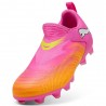 Puma Future 9 Match Ll Fg Ag Fucsia Arancio - Scarpe Calcio Bambino