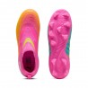 Puma Future 9 Match Ll Fg Ag Fucsia Arancio - Scarpe Calcio Bambino