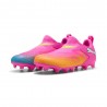 Puma Future 9 Match Ll Fg Ag Fucsia Arancio - Scarpe Calcio Bambino