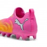 Puma Future 9 Match Ll Fg Ag Fucsia Arancio - Scarpe Calcio Bambino