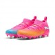 Puma Future 9 Match Fg Ag Fucsia Arancio - Scarpe Calcio Bambino