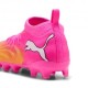 Puma Future 9 Match Fg Ag Fucsia Arancio - Scarpe Calcio Bambino