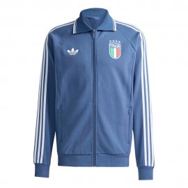 ADIDAS Felpa Calcio Italia Culture Blu Uomo