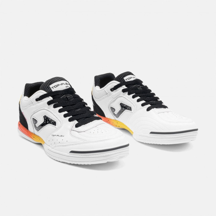 Joma Sport Top Flex 2632 Indoor Bianco Nero - Scarpe Calcio Uomo