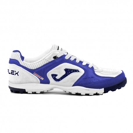 Joma Sport Top Flex 2534 Tf Bianco Blu - Scarpe Calcio Uomo