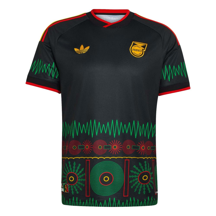 ADIDAS T-Shirt Away Jamaica Nero Uomo