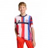 ADIDAS T-Shirt Bayern Pre Match Bianco Rosso Blu Bambino