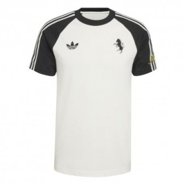 ADIDAS Originals T-Shirt Culture Juve Bianco Nero Uomo