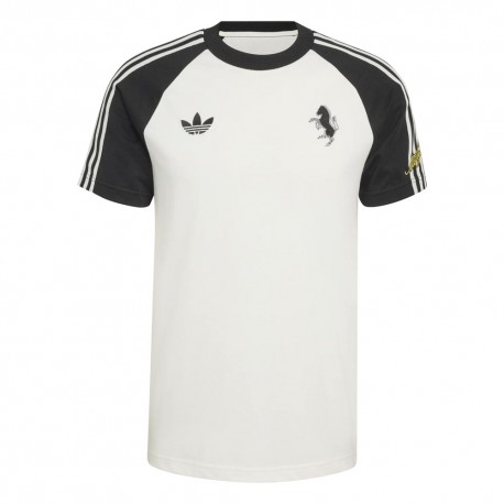 ADIDAS Originals T-Shirt Culture Juve Bianco Nero Uomo